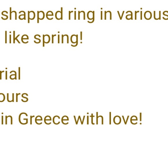 NWT Handmade Enamel Ring - Picture 4 of 5